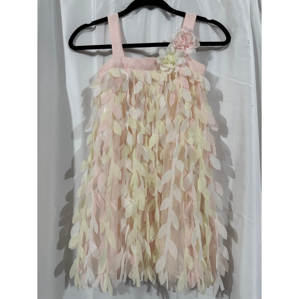 Biscotti Dancing Vines Girls Dress Size 8